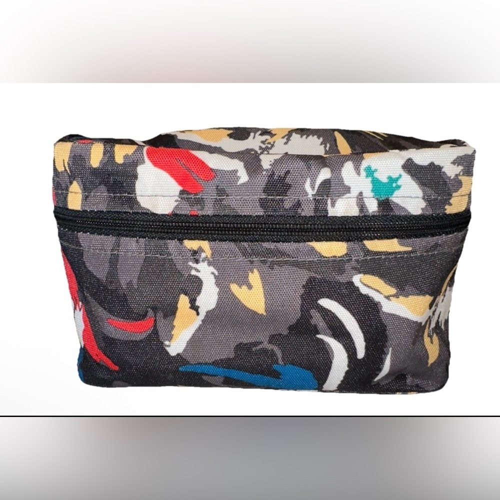 Vera Bradley Splash Floral RETIRED PRINT  Cosmetic Bag Travel Toiletry Bag